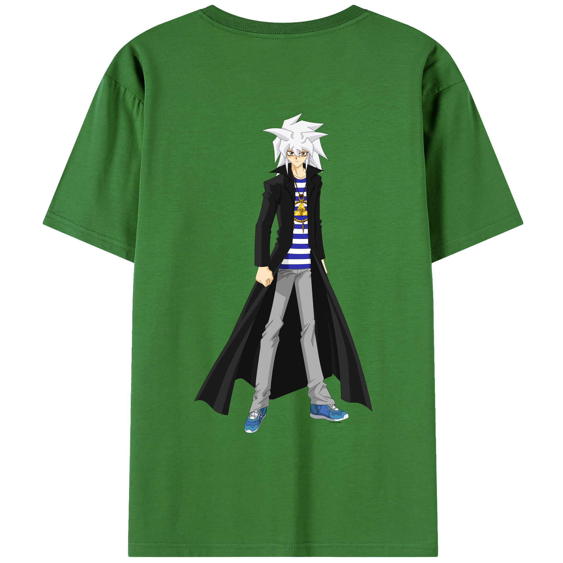 （画像用） 遊☆戯☆王 Yu-Gi-Oh! レディース半袖Tシャツ(バックプリント)
